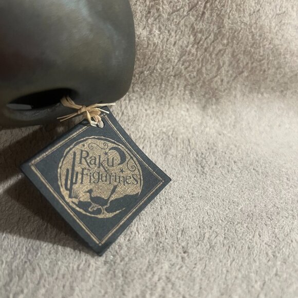 Artist Signed Iridescent Raku Pottery Quail sculpture figurine bird - Picture 13 of 14